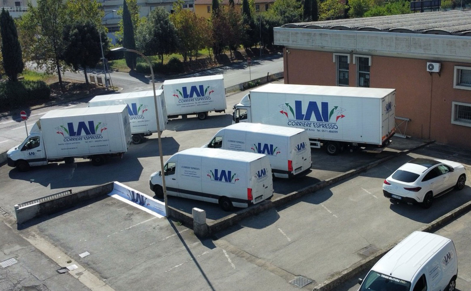 Corriere, Servizi Logistica Trasporti Santa Croce, Pisa - Corriere Lai